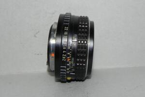 **中古品　smc PENTAX-m 50mm / f 2 レンズ*