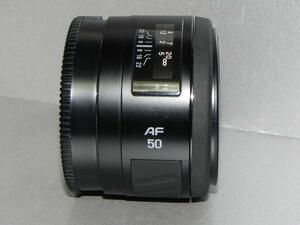 　Minolta AF 50mm ／　f 1.7　レンズ( new)中古品