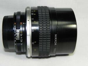 **中古良品　Nikon 　Ai-s NIKKOR 105mm/f 1.8 レンス゛*