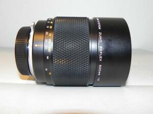 **中古品　OLYMPUS OM-SYSTEM ZUIKO REFLEX 500mm/f8 レンズ