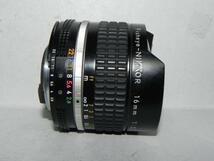 **中古品　Nikon ai Fisheye-NIKKOR 16mm F2.8 レンズ*_画像1