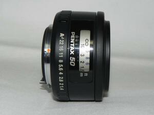 SMC PENTAX-FA 50ｍｍ/Ｆ1.4 レンズ(中古良品)