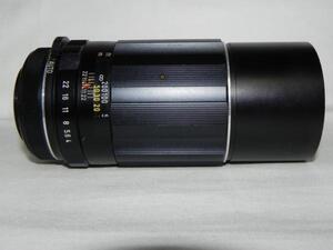 ASAHI Super-TAKUMAR 200mm / f 4 レンズ(M42マウント)