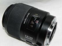 SONY 100mm F2.8 Macro レンズ(中古良品)_画像3