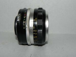 Nippon Kogaku NIKKOR-s 50mm / F 1.4 レンズ(中古品)