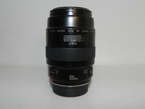 **中古良品　Canon MACRO EF 100 mm/f 2.8 レンズ*