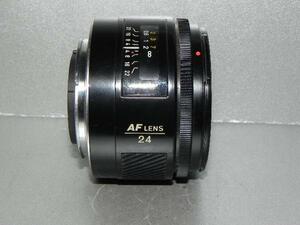 Minolta AF 24/2.8レンズ(旧タイプ)中古良品