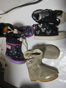  set sale 12.5cm 13cm ZARA Zara baby Disney hiroichi Nakano boots sneakers boots shoes 3 pairs set .1234