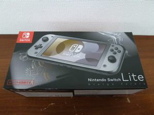未使用 Nintendo Switch Lite ニンテンドー スイッチ ライト ディアルガ・パルキア 本体 店舗印なし 激安1円スタート