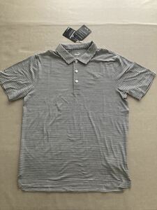 БЕСПЛАТНАЯ ДОСТАВКА ◆ Новая ◆ Puma Golf Border Pattern Drycell Рубашка с коротким рукавом ◆ (ы) ◆ 596070-05 ◆ Puma Golf