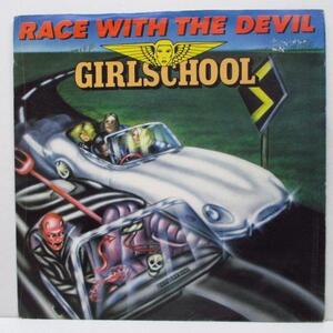 GIRLSCHOOL-Race With The Devil (UK Orig.7+PS)