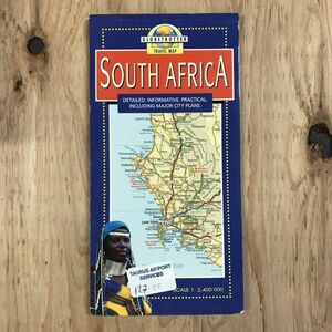 地図　海外　南アフリカ　South Africa　Globetrotter Travel Map　1:2400000　y00558_PE1