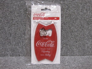 【コカコーラ 栓抜き】2/ フィッシュテール型 ボトルオープナー マグネット付 Coca-Cola キッチン用品 アメリカ雑貨！同梱歓迎！出品検索！