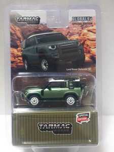 Tarmac 1/64 ランドローバー ディフェンダー90 ターマックワークス 香港トイカーフェスティバル限定 Land Rover Defender グリーン