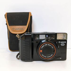 【中古】CANON キヤノン Autoboy 2 QUARTZ DATE コンパクトフィルムカメラ ケース付き 現状品 