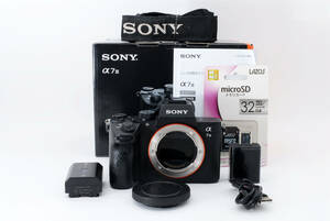 ◆美品◆SONY ソニー α7III ILCE-7M3 ミラーレス 一眼レフ デジタルカメラ 32GBメモリ 元箱付き