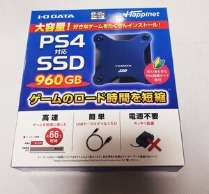 【新品未開封】PS4対応 外付けSSD 960GB HNSSD-960NV