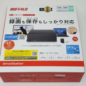 Buffalo HD-NRLD6.0U3-BA バッファロー 外付HDD 6TB 新品未使用 送料無料