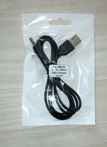 Babblecom USB-DC 3.5 1.35mm 充電ケーブル USBケーブル 1m