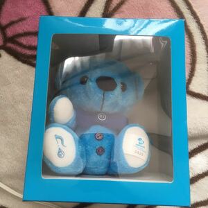 BLUE TEDDY a-nation'07 model くま avex ぬいぐるみ　非売品　レア