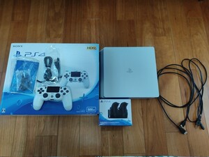 PlayStation4 ps4 本体 グレイシャー・ホワイト 500GB CUH-2100AB02 初期化済み