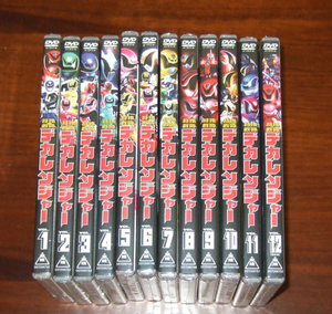  новый товар DVD Tokusou Sentai Dekaranger первый раз производство ограничение все 12 шт комплект 