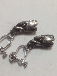 Art hand Auction Boucles d'oreilles insolites en forme d'oiseau ☆Frais de port 120, Fait main, Accessoires (pour femmes), Des boucles d'oreilles, Des boucles d'oreilles