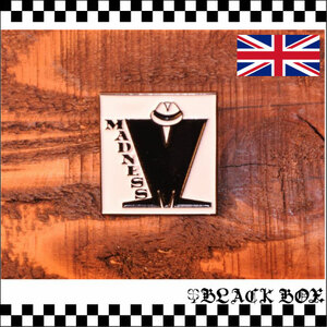 英国インポート Pins Badge ピンズ ピンバッジ ラペルピン MADNESS マッドネス 2TONE SKA スカ MODS モッズ イギリス UK GB ENGLAND 101