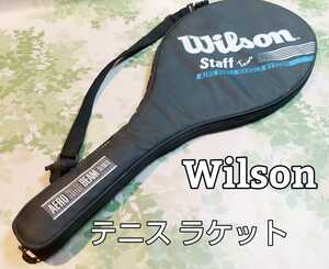 中古良品☆Wilson ウィルソン 軟式テニスラケット ラケットラケットカバー付き