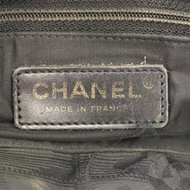 【ジャンク】シャネル CHANEL ニュートラベルライン ブラック ナイロン トートバッグ レディース 【xx】【中古】_画像9