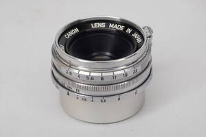 CANON キヤノン ライカ Lマウント 28mm F2.8 単焦点 広角レンズ 中古 実用品 【 L39 Mマウント オールド フィルム カメラ