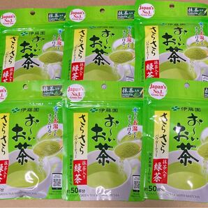 伊藤園 お〜いお茶 さらさら緑茶 50杯分×6袋