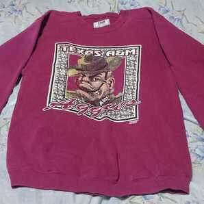 5000円即決・送料無料!! TEAM EDITION 90s~ ヴィンテージ スウェット NFL Texas A&M Aggies