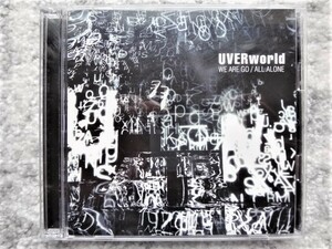 【 UVER WORLD ウーバー・ワールド / WE ARE GO, ALL ALONE DVD付 】CDは４枚まで送料１９８円