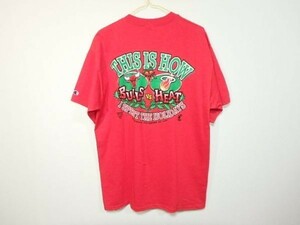 90's シカゴブルズ vs マイアミヒート チャンピオン Tシャツ L～XL