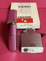 ZIPPO/ ジッポー/ ビンテージオイルライター 美品 筆記ロゴ デカスラッシユ 1984年_画像9