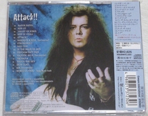 ◇ イングヴェイ・マルムスティーン Yngwie Malmsteen's Rising Force アタック!! Attack!! 初回限定 日本盤 帯付き PCCY-01582 新品同様◇_画像2