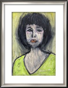 Art hand Auction Художник Хиро Си Хайму, произведение искусства, рисование, пастельная живопись, рисунок карандашом