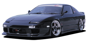 GP SPORTS G-FOUR 180SX RPS13 サイドステップ ドアパネル付