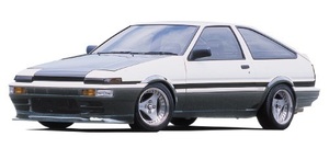 GP SPORTS Chokets トレノ AE86 フロントバンパースポイラー