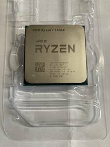 新年セール AMD CPU Ryzen7 5800X 動作良好品 極美品
