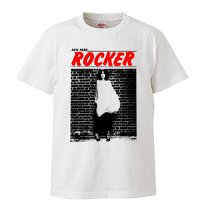 【XLサイズ 白Tシャツ】パティスミス patti smith NY PUNK ロッカー 初期 US パンク バンドTシャツ LP CD レコード 7inch RAMONES