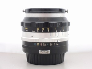 期間限定セール ニコン Nikon Fマウントレンズ NIKKOR-S Auto 5.8cm F1.4 (50mm F1.4) 非AI