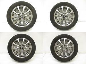 ライフ JB5 社外 ホイール 4本セット MANARAY SPORT 13X4.00B 4穴 PCD100 173717