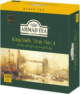 AHMAD TEA ( アーマッドティー ) イングリッシュティーNo.1 ティーバッグ 100袋入り [ 英国ブランド 個包装