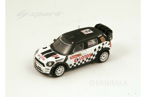 ■スパークモデル 1/43 2013 ミニ JCW WRC #12 M.コシチュシュコ ラリーモンテカルロ