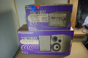 未使用■PIONEER MD/CDミニコンポ X-RS77