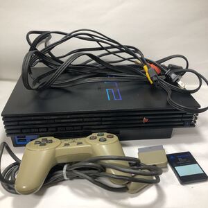 プレイステーション2 SCPH-10000 メモリーカード 動作未確認 ジャンク