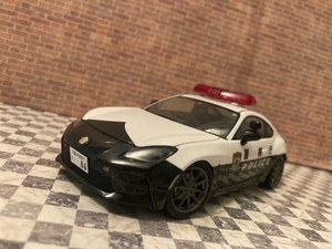 1|24 Toyota GR 86 Metropolitan Police Department patrol car final product 