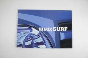 TOYOTA HILUX SURF/トヨタ ハイラックス サーフ 215 4WD クロカン カタログ 価格表 02年 絶版車 旧車 名車 パンフレット 広告 販促 資料